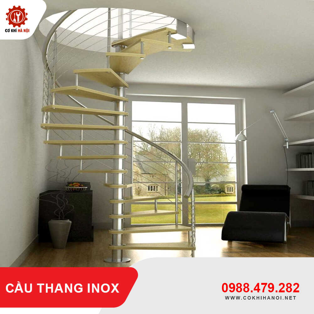 Báo giá thi công, làm cầu thang inox đẹp, giá tốt mới 2025