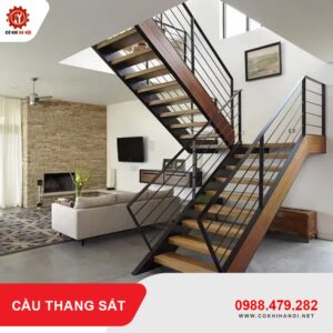 Cầu thang sắt CTS-04