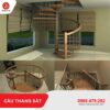 Cầu thang sắt CTS-18