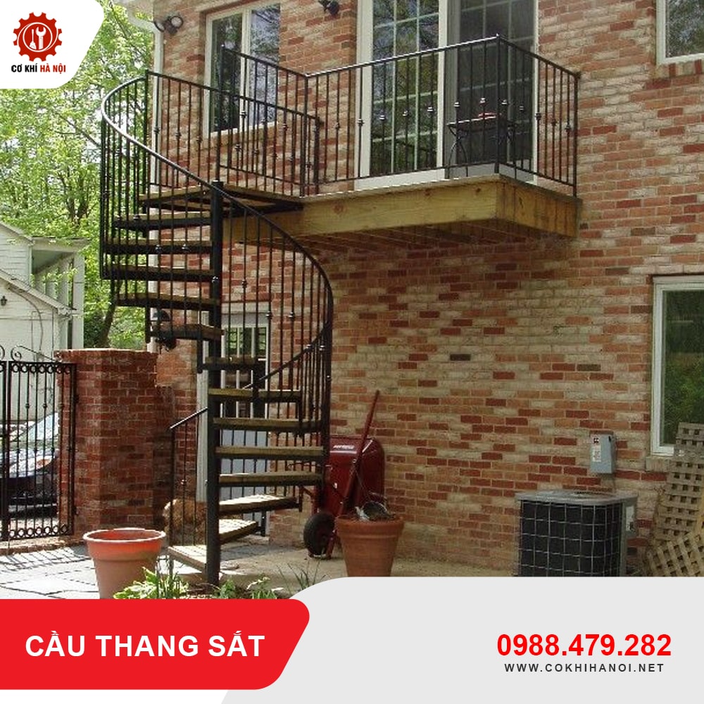 Báo giá làm cầu thang sắt đẹp, giá rẻ nhất năm 2025