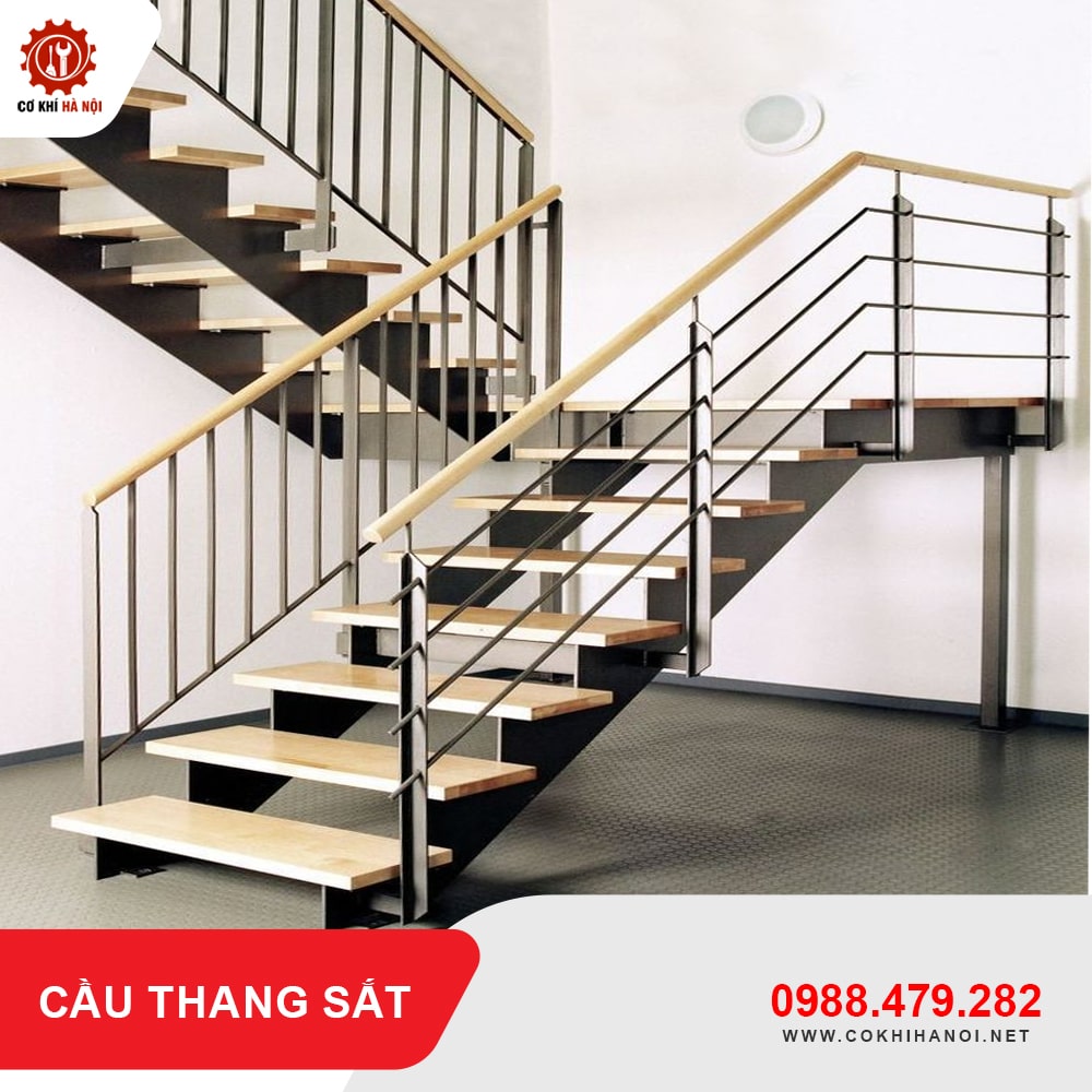 Báo giá làm cầu thang sắt đẹp, giá rẻ nhất năm 2025