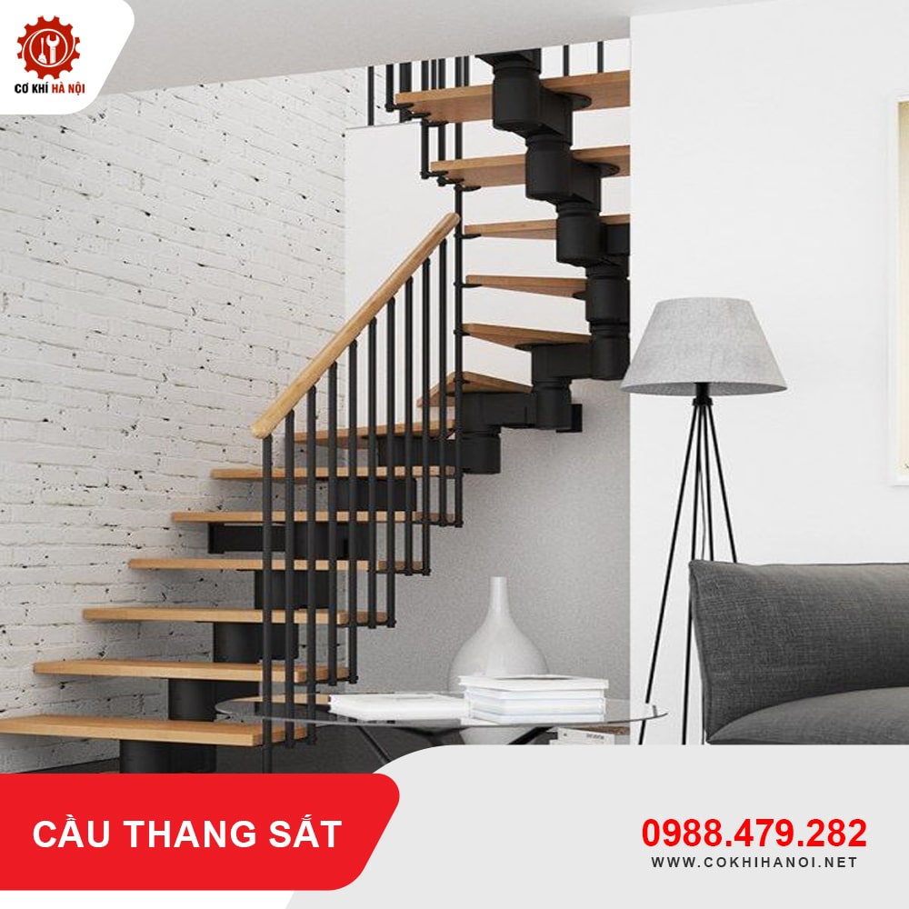 Báo giá làm cầu thang sắt đẹp, giá rẻ nhất năm 2025