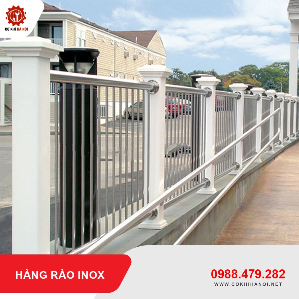 Báo giá thi công, làm hàng rào inox đẹp giá tốt tại Hà Nội