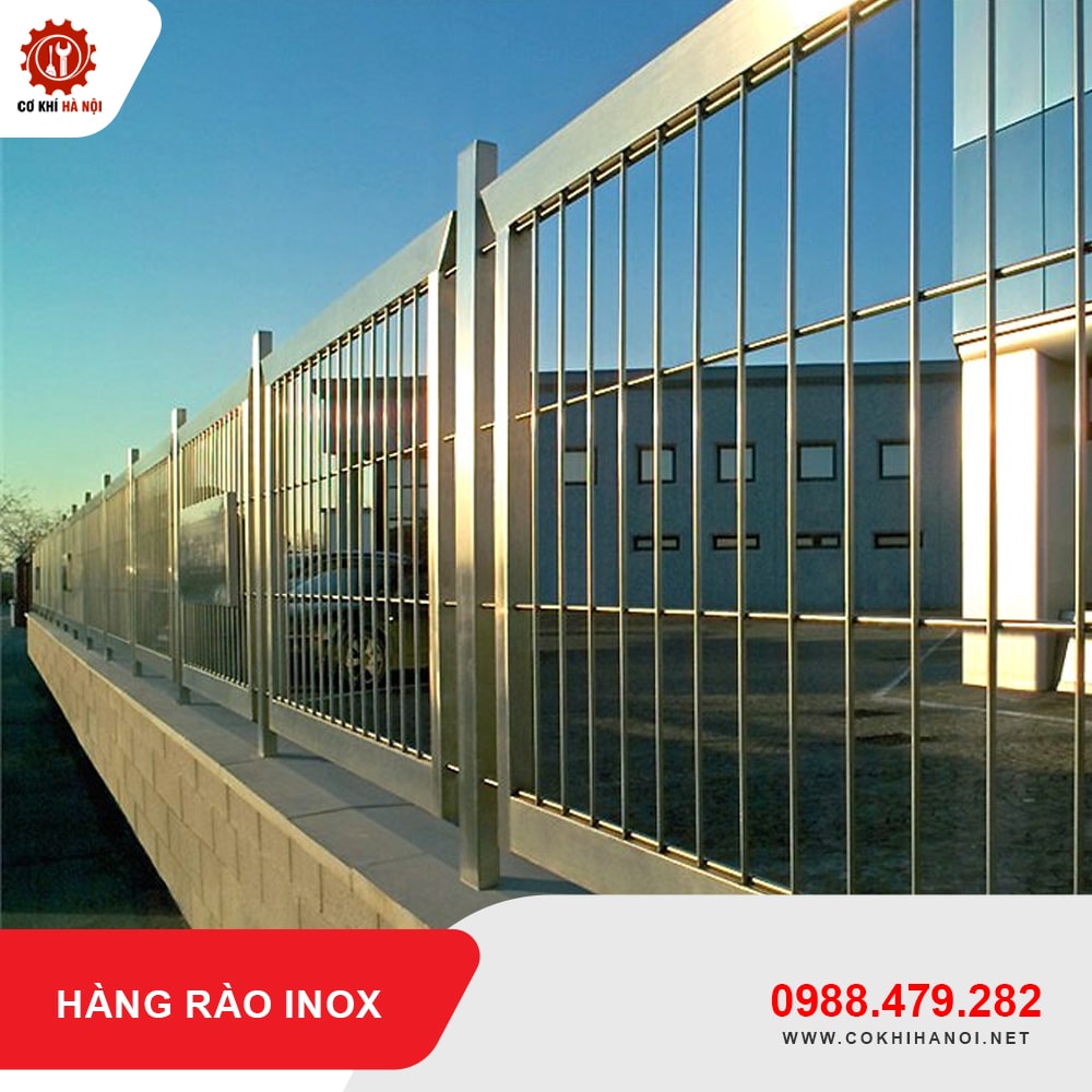Báo giá thi công, làm hàng rào inox đẹp giá tốt tại Hà Nội