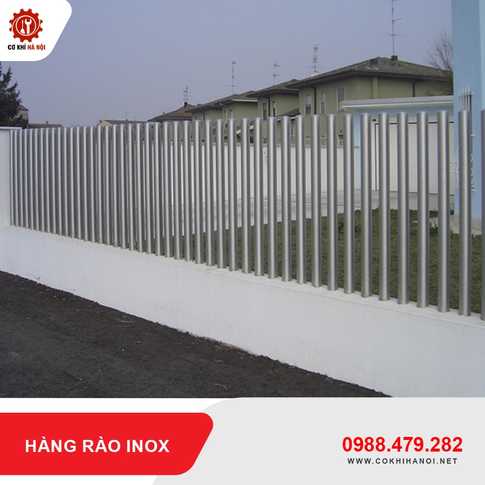 Báo giá thi công, làm hàng rào inox đẹp giá tốt tại Hà Nội