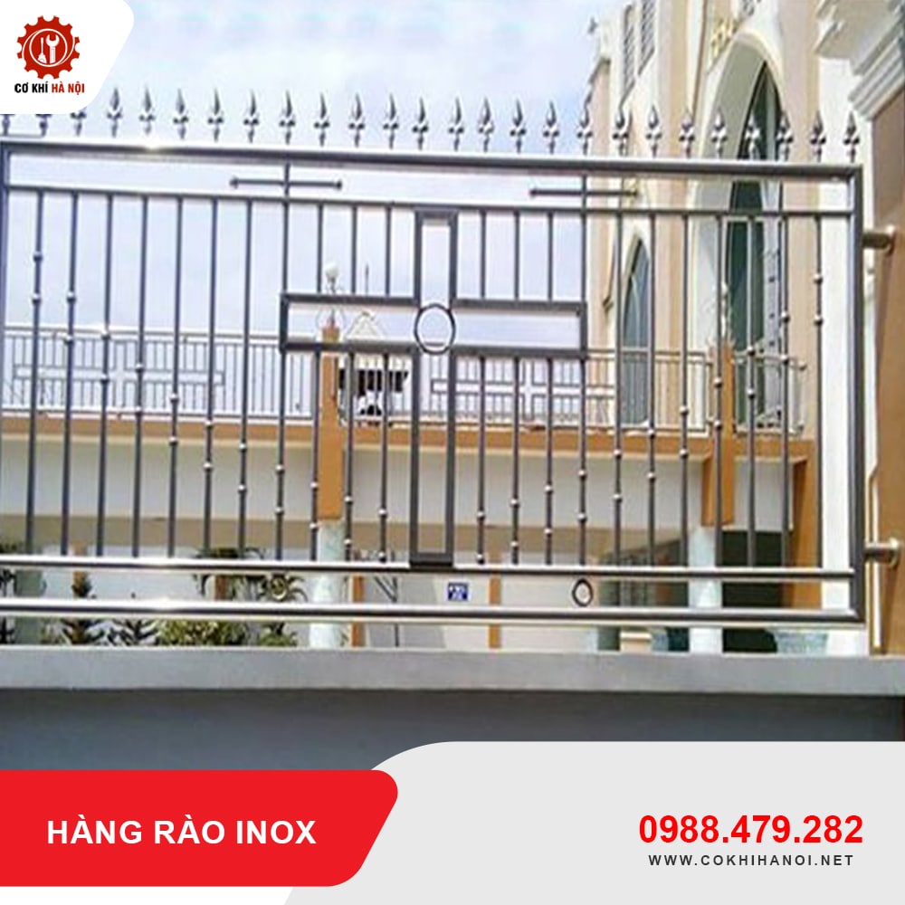 Báo giá thi công, làm hàng rào inox đẹp giá tốt tại Hà Nội