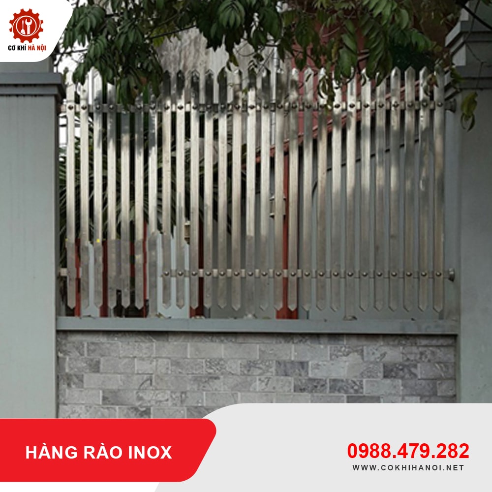 Báo giá thi công, làm hàng rào inox đẹp giá tốt tại Hà Nội