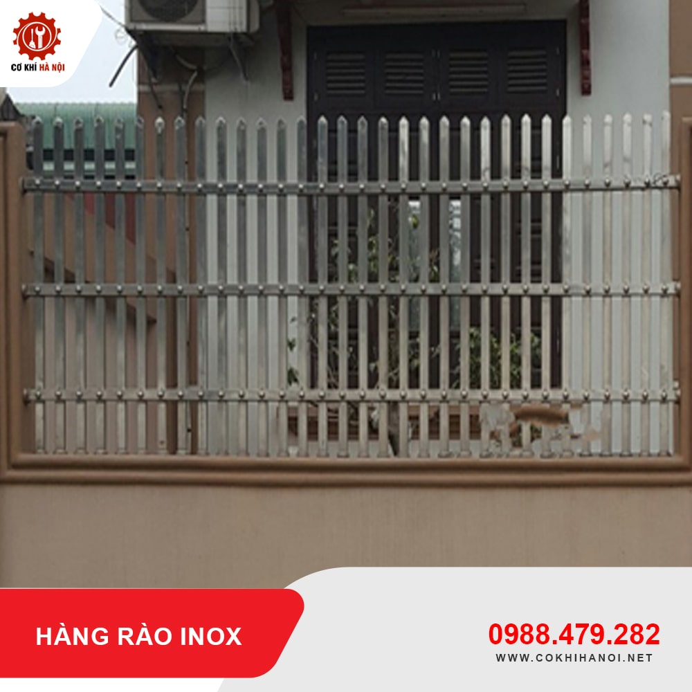 Báo giá thi công, làm hàng rào inox đẹp giá tốt tại Hà Nội