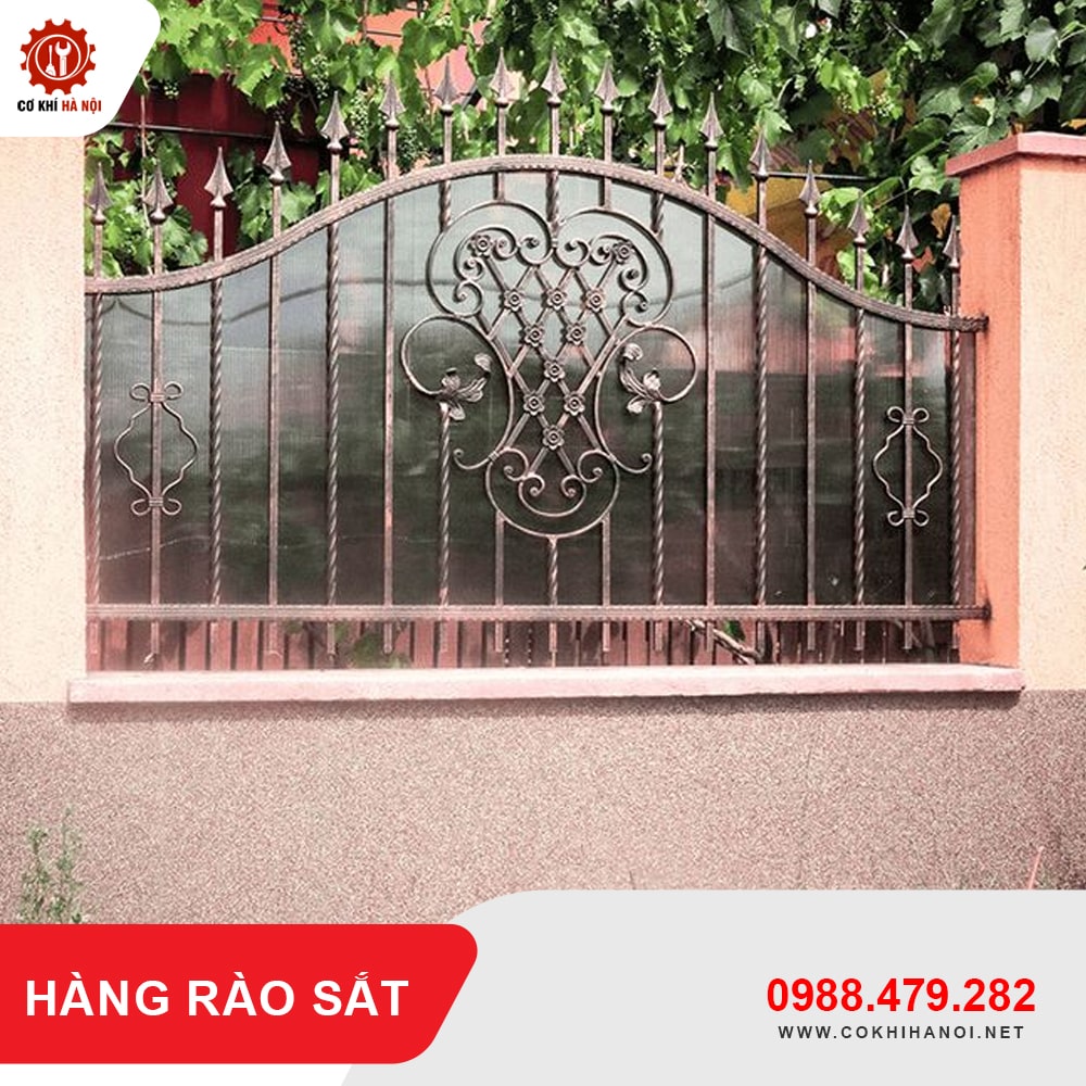 Báo giá thi công, làm hàng rào sắt tại Hà Nội giá tốt nhất 2025