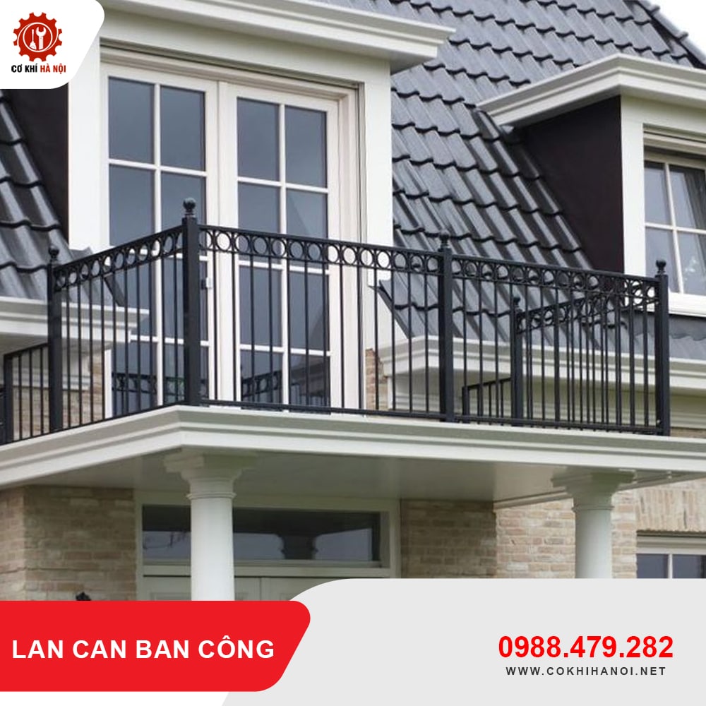 Thi công làm lan can sắt đẹp, hiện đại, chất lượng cao, giá rẻ