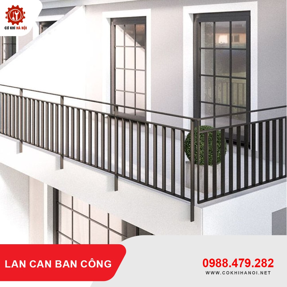 Thi công làm lan can sắt đẹp, hiện đại, chất lượng cao, giá rẻ