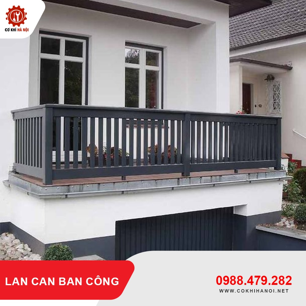 Thi công làm lan can sắt đẹp, hiện đại, chất lượng cao, giá rẻ