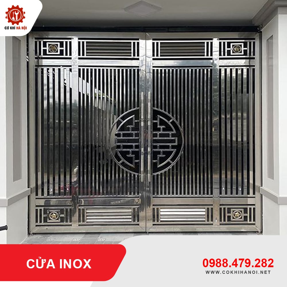Báo giá thi công, làm cửa inox cao cấp, bền đẹp, chất lượng tốt