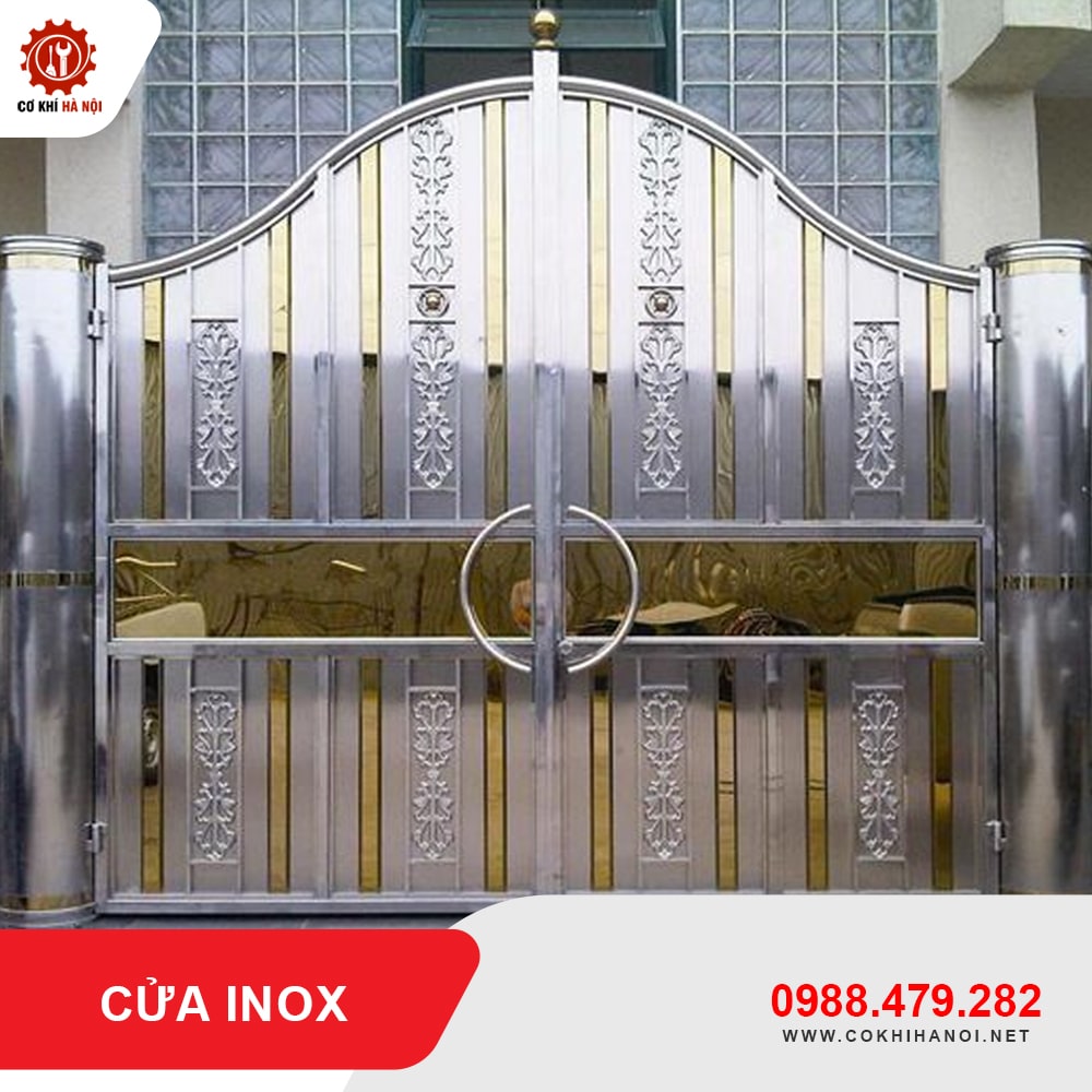 Báo giá thi công, làm cửa inox cao cấp, bền đẹp, chất lượng tốt