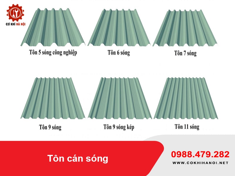 Tôn cán sóng