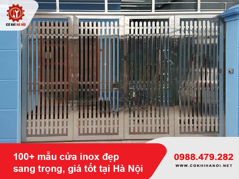 100+ mẫu cửa inox đẹp, sang trọng, giá tốt tại Hà Nội