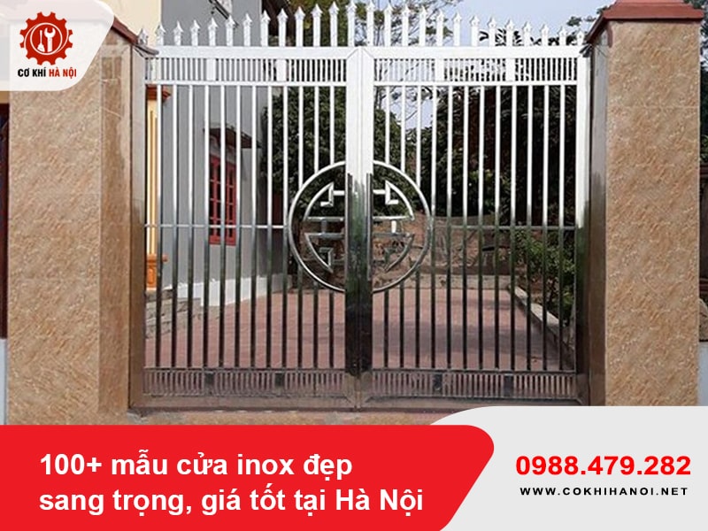 100+ mẫu cửa inox đẹp, sang trọng, giá tốt tại Hà Nội
