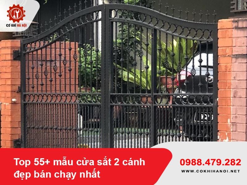 Top 55+ mẫu cửa sắt 2 cánh đẹp bán chạy nhất 2025