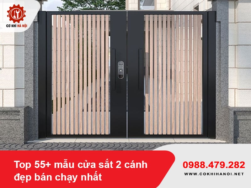 Top 55+ mẫu cửa sắt 2 cánh đẹp bán chạy nhất 2025
