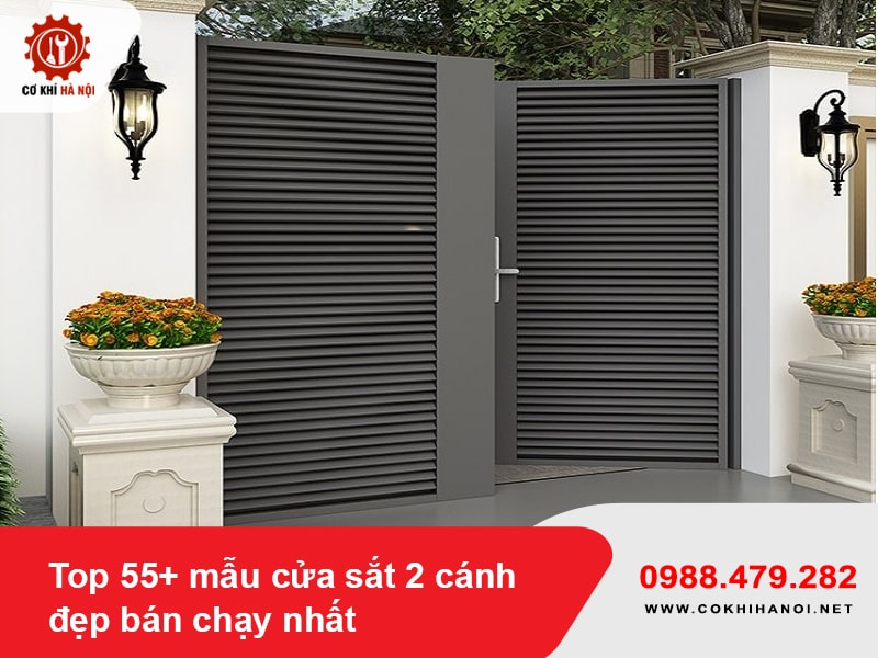 Top 55+ mẫu cửa sắt 2 cánh đẹp bán chạy nhất 2025