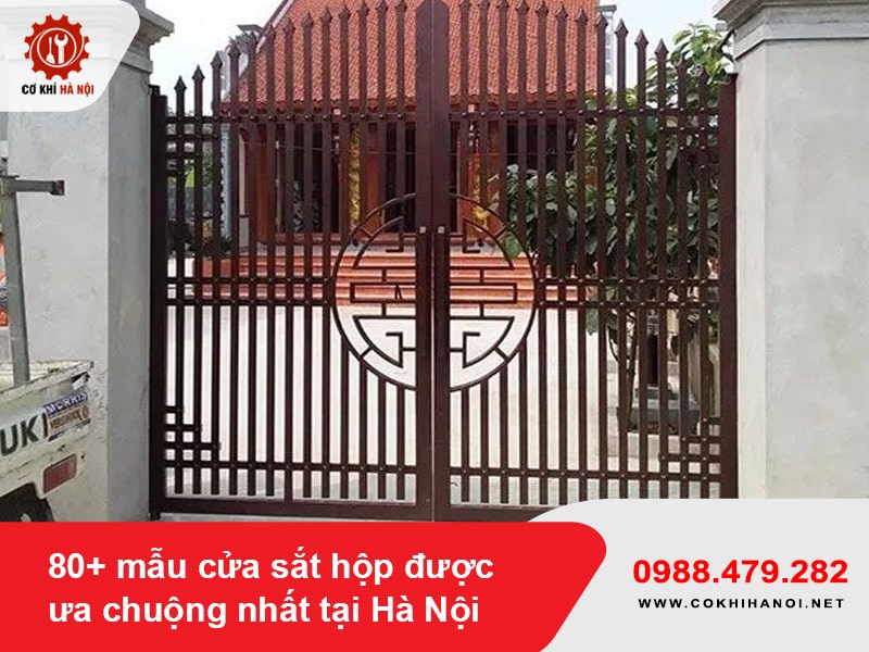 80+ mẫu cửa sắt hộp được ưa chuộng nhất tại Hà Nội