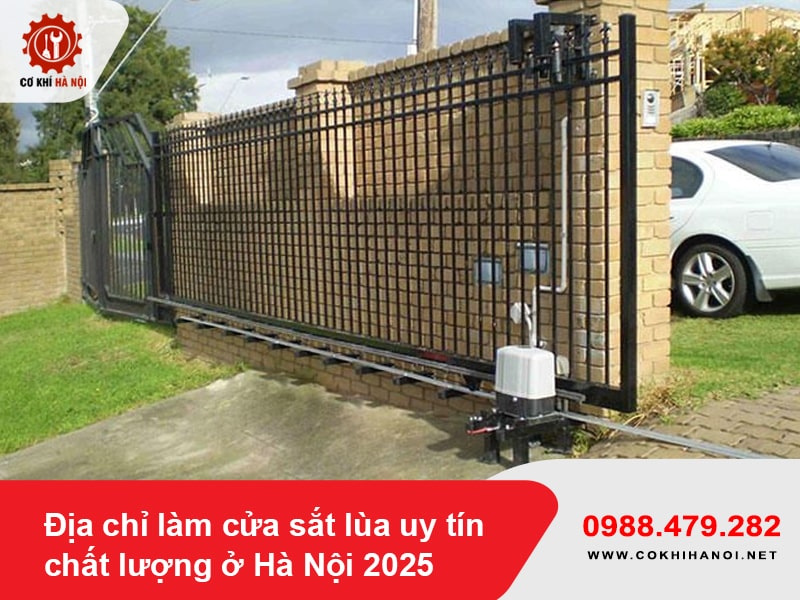 Địa chỉ làm cửa sắt lùa uy tín chất lượng ở Hà Nội 2025