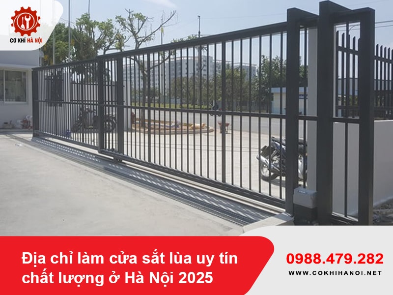 Địa chỉ làm cửa sắt lùa uy tín chất lượng ở Hà Nội 2025