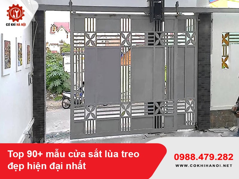 Top 90+ mẫu cửa sắt lùa treo đẹp hiện đại nhất 2025