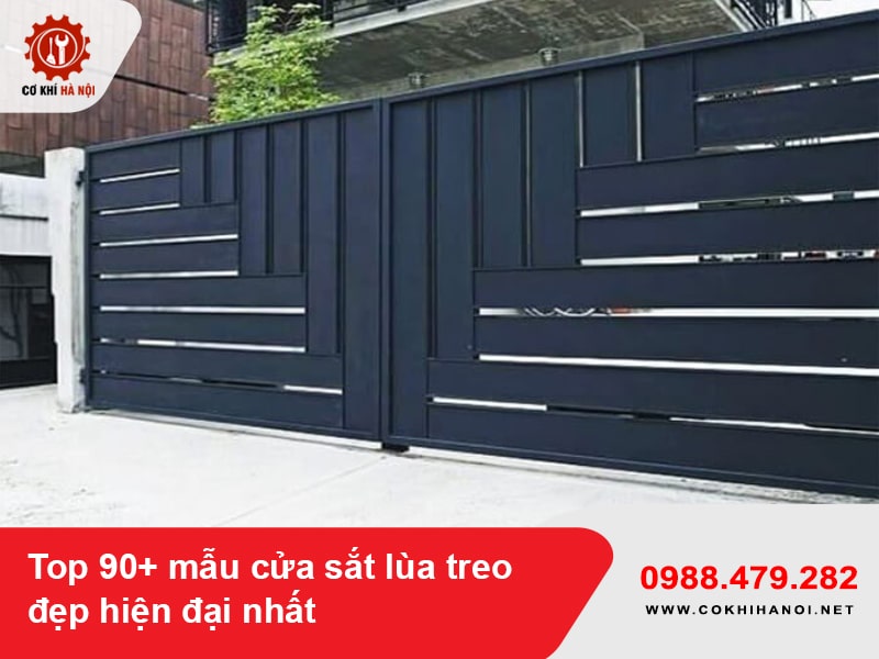 Top 90+ mẫu cửa sắt lùa treo đẹp hiện đại nhất 2025