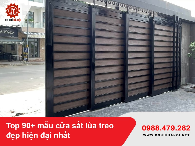 Top 90+ mẫu cửa sắt lùa treo đẹp hiện đại nhất 2025