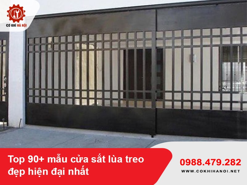 Top 90+ mẫu cửa sắt lùa treo đẹp hiện đại nhất 2025
