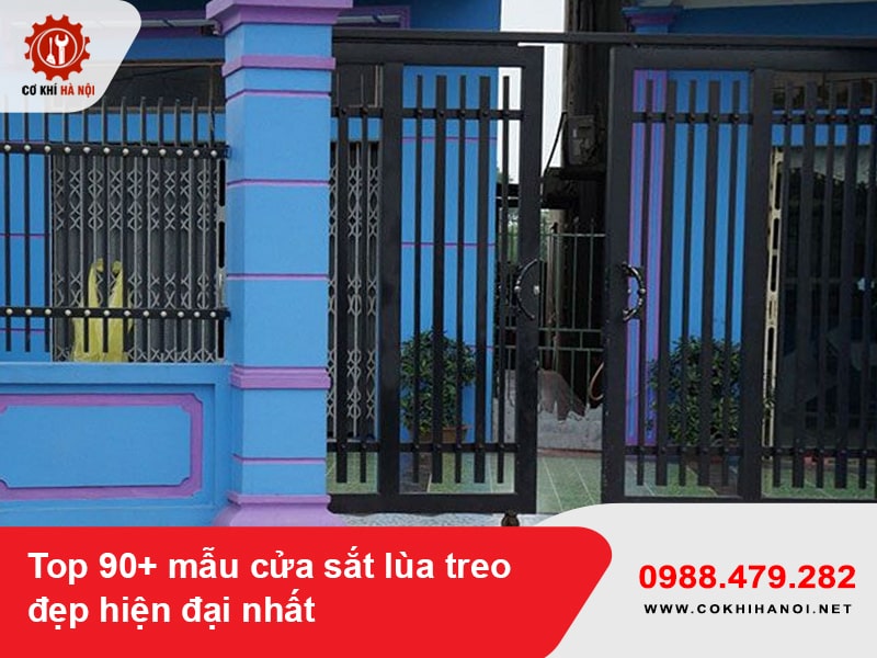 Top 90+ mẫu cửa sắt lùa treo đẹp hiện đại nhất 2025