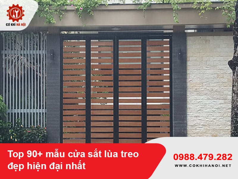 Top 90+ mẫu cửa sắt lùa treo đẹp hiện đại nhất 2025