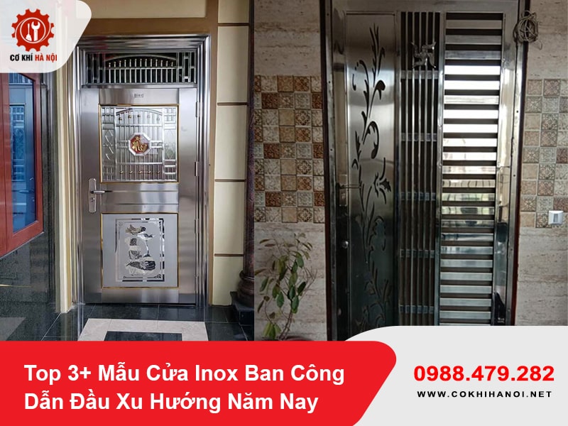 Top 3+ Mẫu Cửa Inox Ban Công Dẫn Đầu Xu Hướng Năm Nay