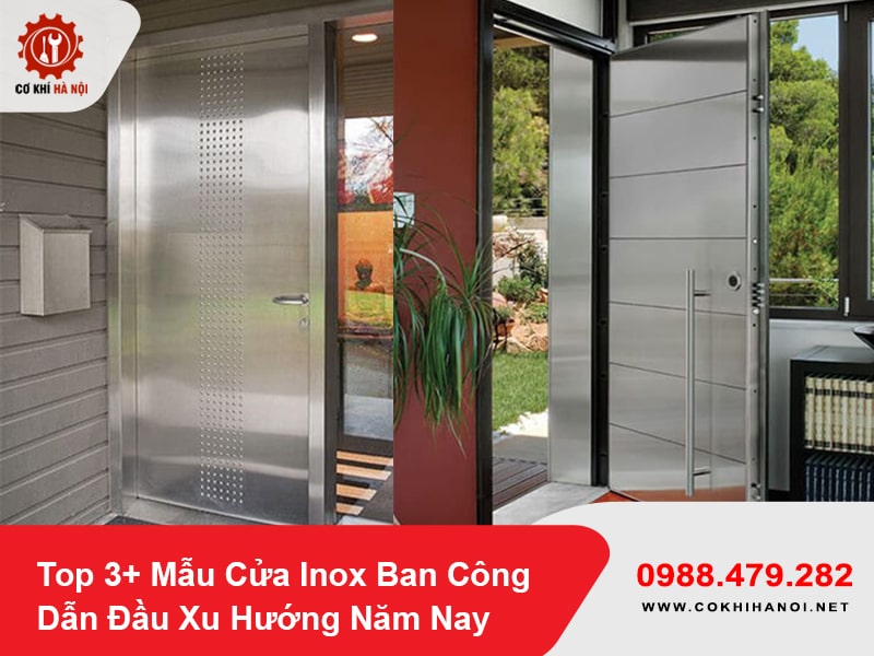 Top 3+ Mẫu Cửa Inox Ban Công Dẫn Đầu Xu Hướng Năm Nay