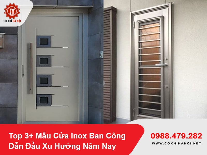 Top 3+ Mẫu Cửa Inox Ban Công Dẫn Đầu Xu Hướng Năm Nay