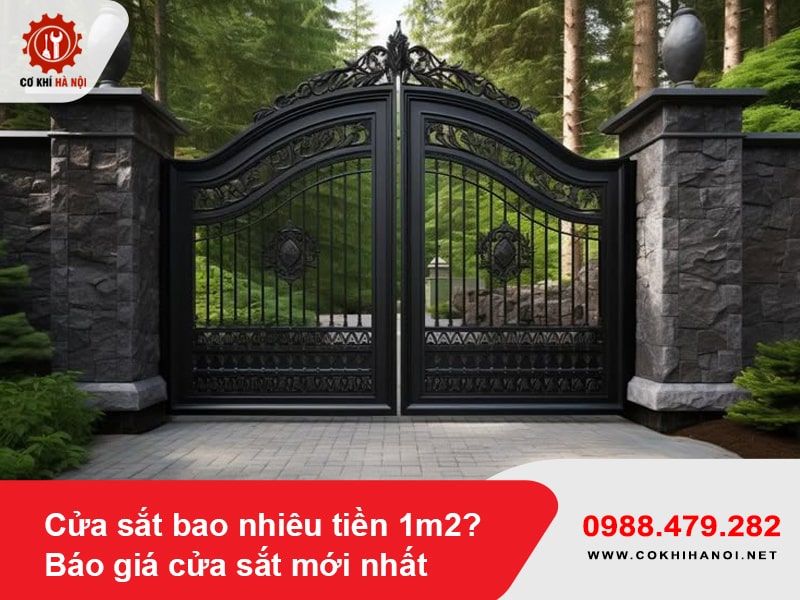 Cửa sắt bao nhiêu tiền 1m2? Báo giá cửa sắt mới nhất 2025