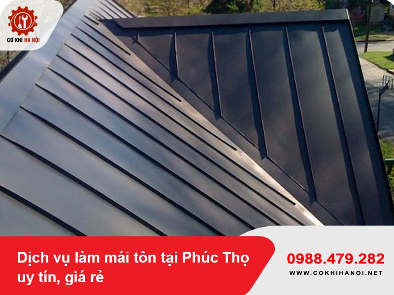 Dịch vụ làm mái tôn tại Phúc Thọ uy tín, giá rẻ năm 2025
