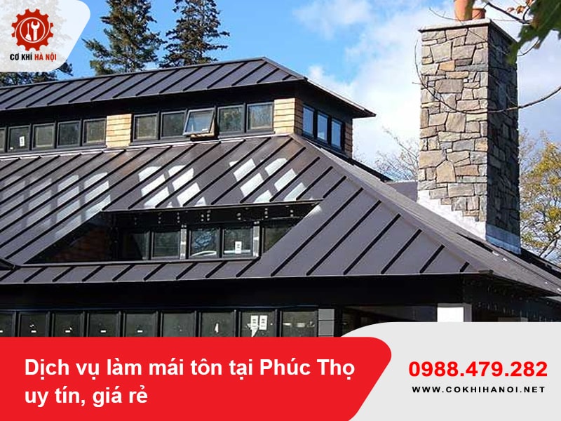 Dịch vụ làm mái tôn tại Phúc Thọ uy tín, giá rẻ năm 2025