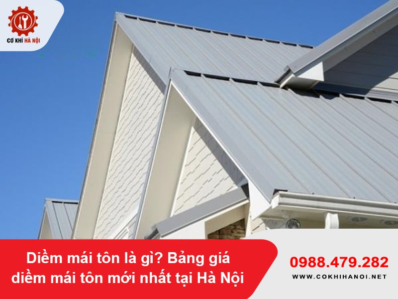 Diềm mái tôn là gì? Bảng giá diềm mái tôn mới nhất tại Hà Nội