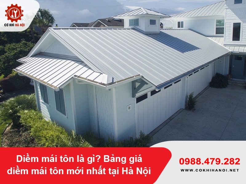 Diềm mái tôn là gì? Bảng giá diềm mái tôn mới nhất tại Hà Nội