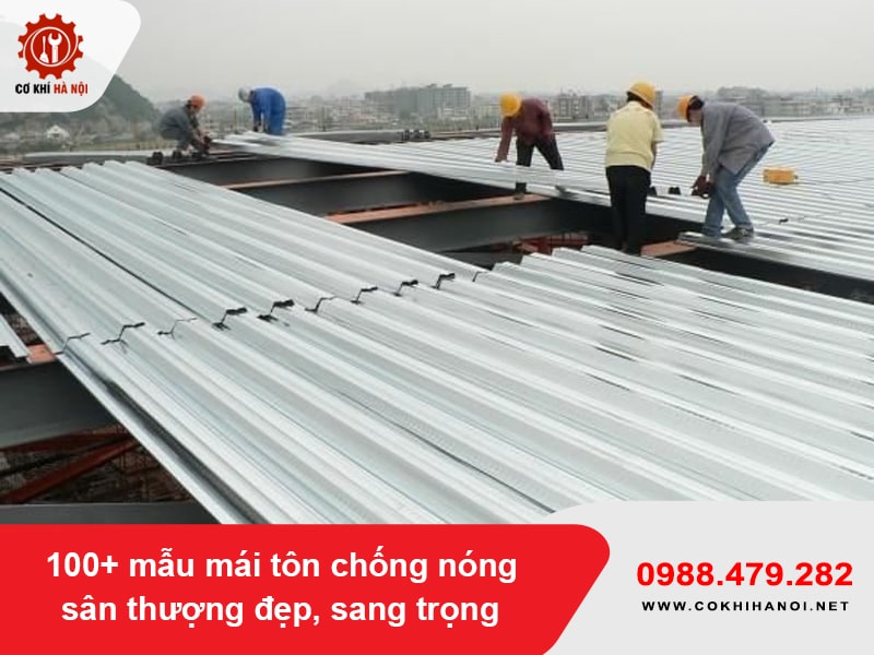 100+ mẫu mái tôn chống nóng sân thượng đẹp, sang trọng