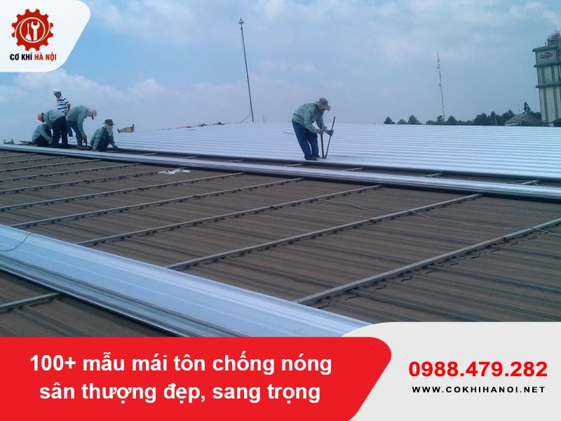 100+ mẫu mái tôn chống nóng sân thượng đẹp, sang trọng
