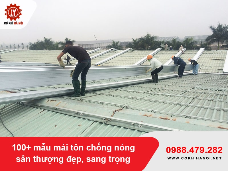 100+ mẫu mái tôn chống nóng sân thượng đẹp, sang trọng