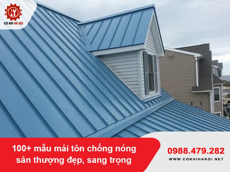 100+ mẫu mái tôn chống nóng sân thượng đẹp, sang trọng