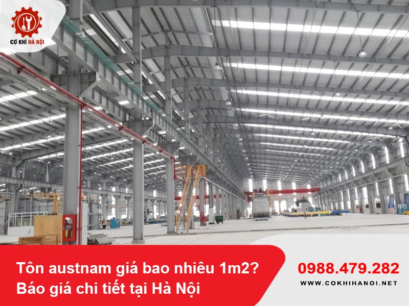 Tôn austnam giá bao nhiêu 1m2? Báo giá chi tiết tại Hà Nội