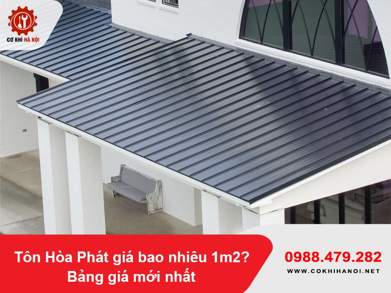 Tôn Hòa Phát giá bao nhiêu 1m2? Bảng giá mới nhất 2025