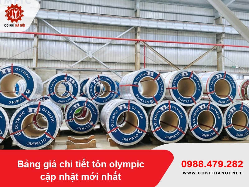 Bảng giá chi tiết tôn olympic cập nhật mới nhất 2025
