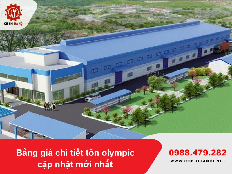 Bảng giá chi tiết tôn olympic cập nhật mới nhất 2025