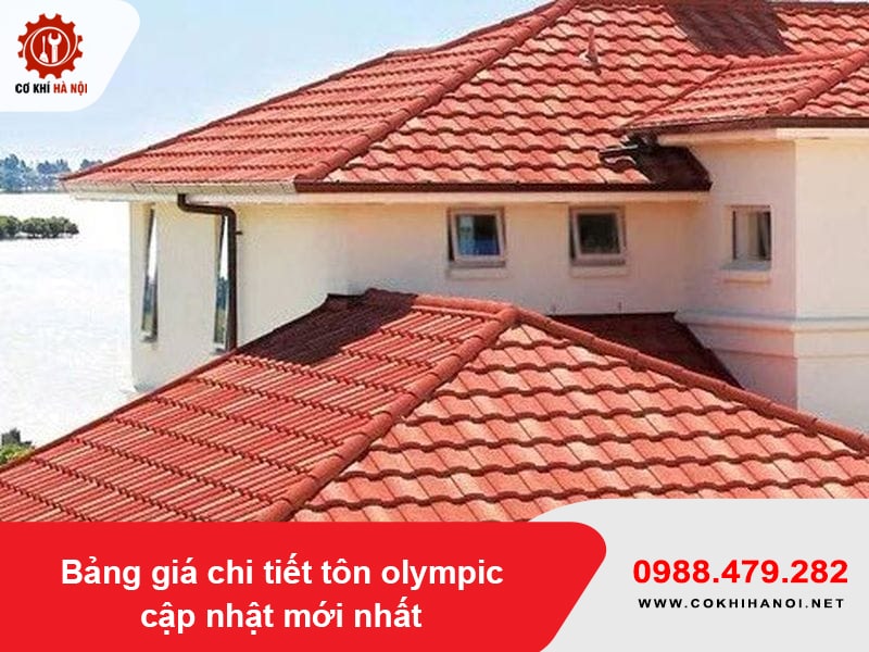 Bảng giá chi tiết tôn olympic cập nhật mới nhất 2025